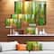 Designart - Dense Forest Panorama - Landscape Canvas Art Print